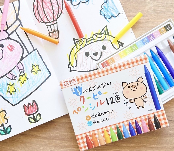 手がよごれないクーピーペンシル１２色 手がよごれないクーピーペンシル クーピーペンシル 絵画用品 学用品 商品を探す 株式会社サクラクレパス