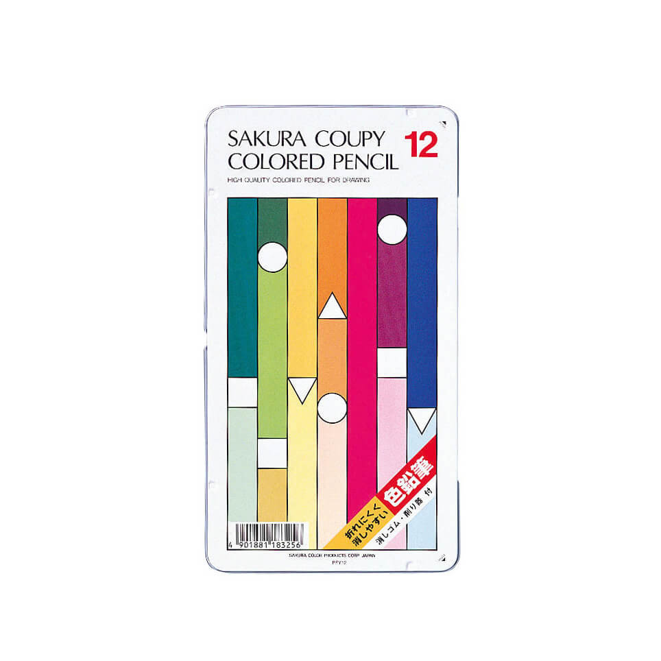 クーピー色鉛筆１２色 スタンダード クーピー色鉛筆 色鉛筆 絵画用品 学用品 商品を探す 株式会社サクラクレパス