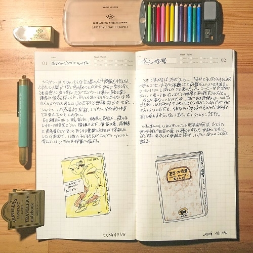 トラベラーズノートの書き方 ピグマ歴30年のtamyさんに伝授いただく 旅ログ の書き方 Sakura Press 株式会社サクラクレパス