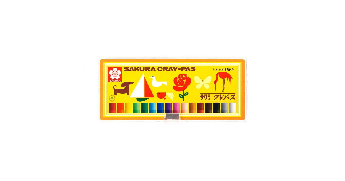 クレパス太巻１６色 （ソフトケース入り）｜クレパス｜クレパス（パス）｜絵画用品・学用品｜商品を探す｜株式会社サクラクレパス
