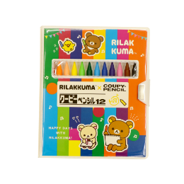 リラックマ×クーピーペンシル 12色セット